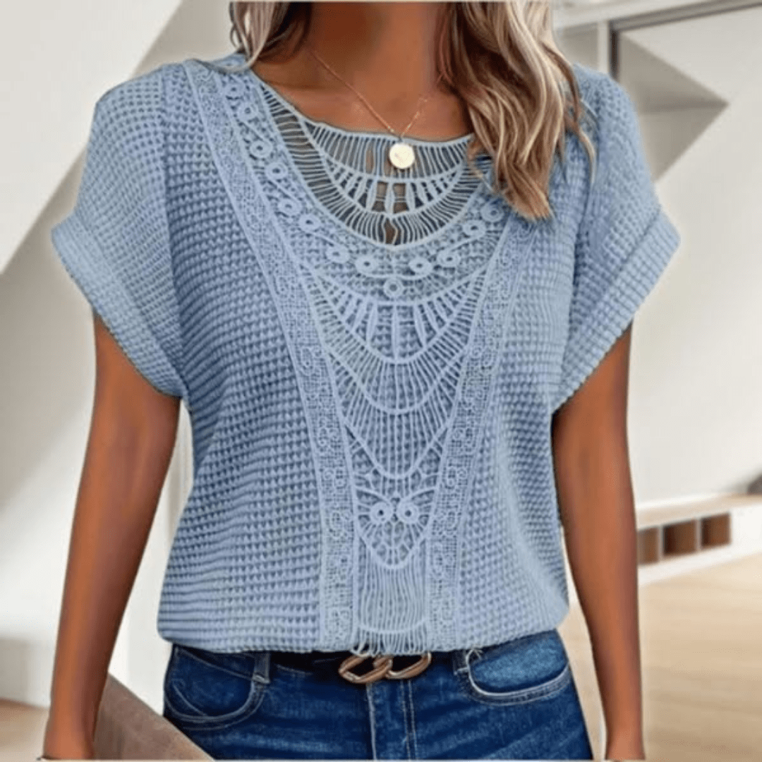 Sofia™ | Elegant Ibiza-inspireret Bluse