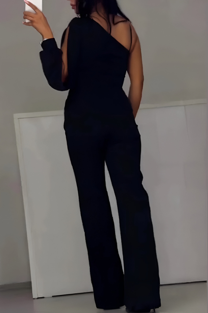 Ines™ | Modern jumpsuit med vida ben