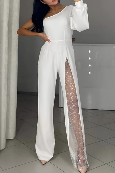 Ines™ | Modern jumpsuit med vida ben