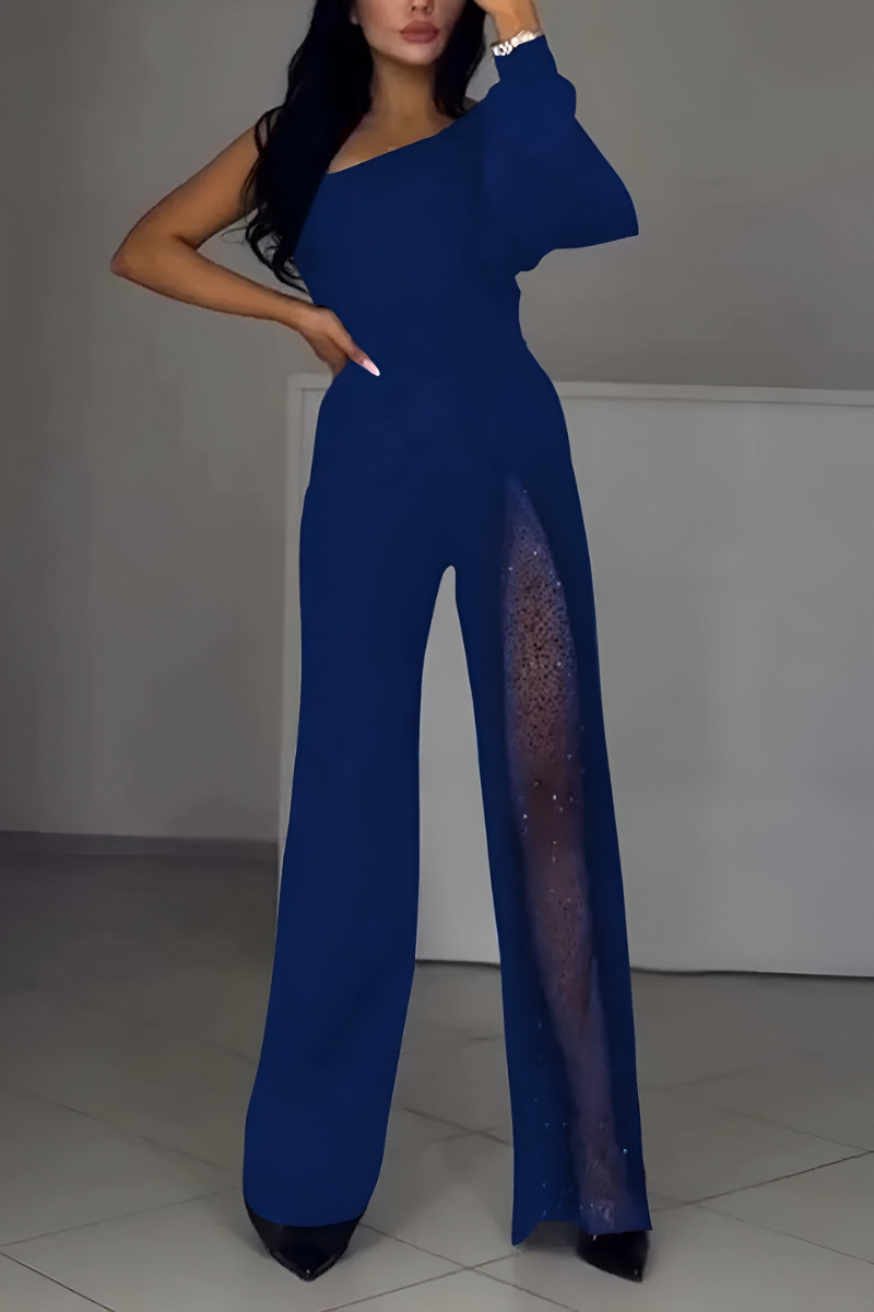 Ines™ | Modern jumpsuit med vida ben